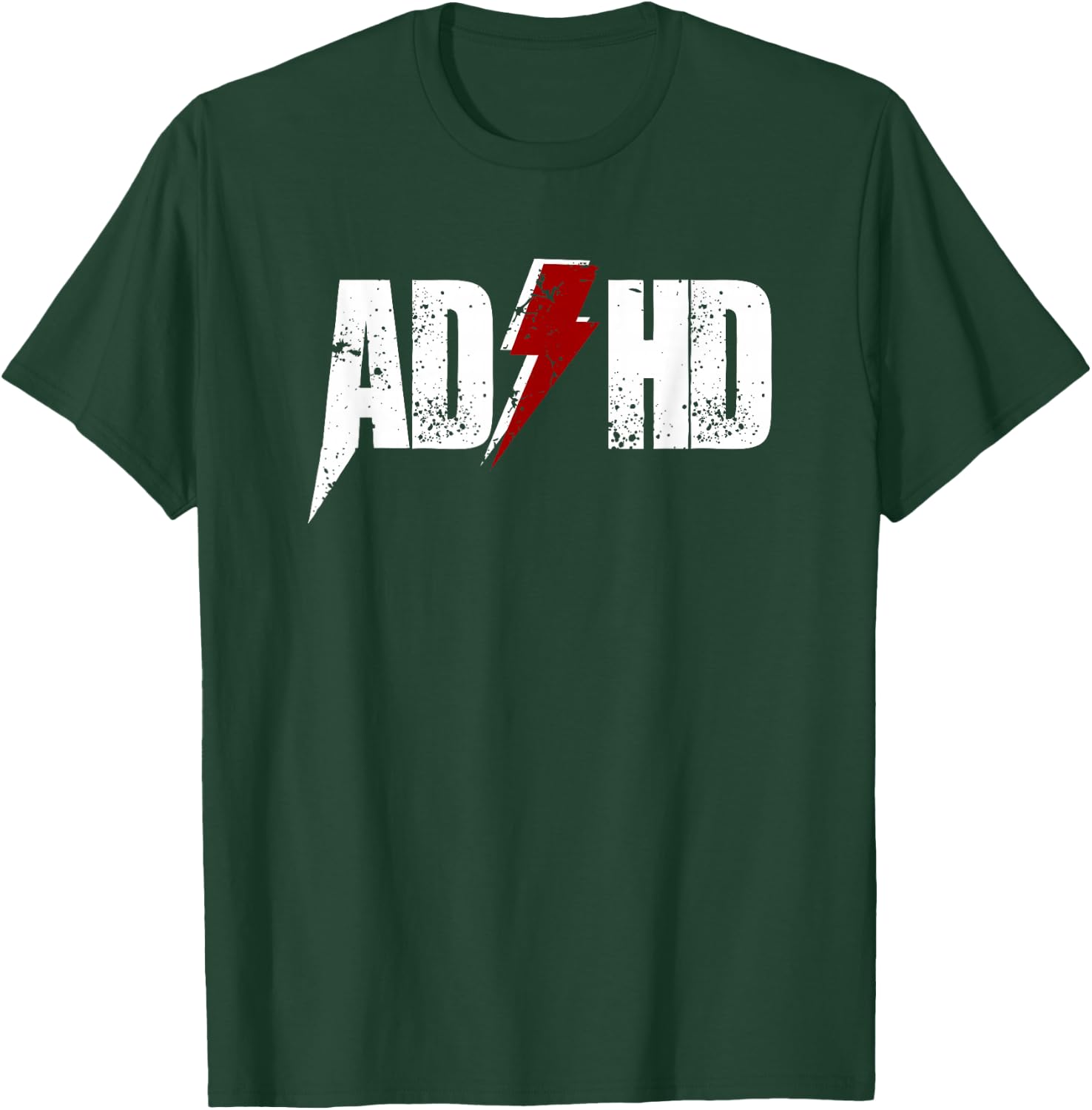 AD HD Women Kids Funny Awareness Gift ADHD T Shirt T-Shirt - T-Shirt | Forest