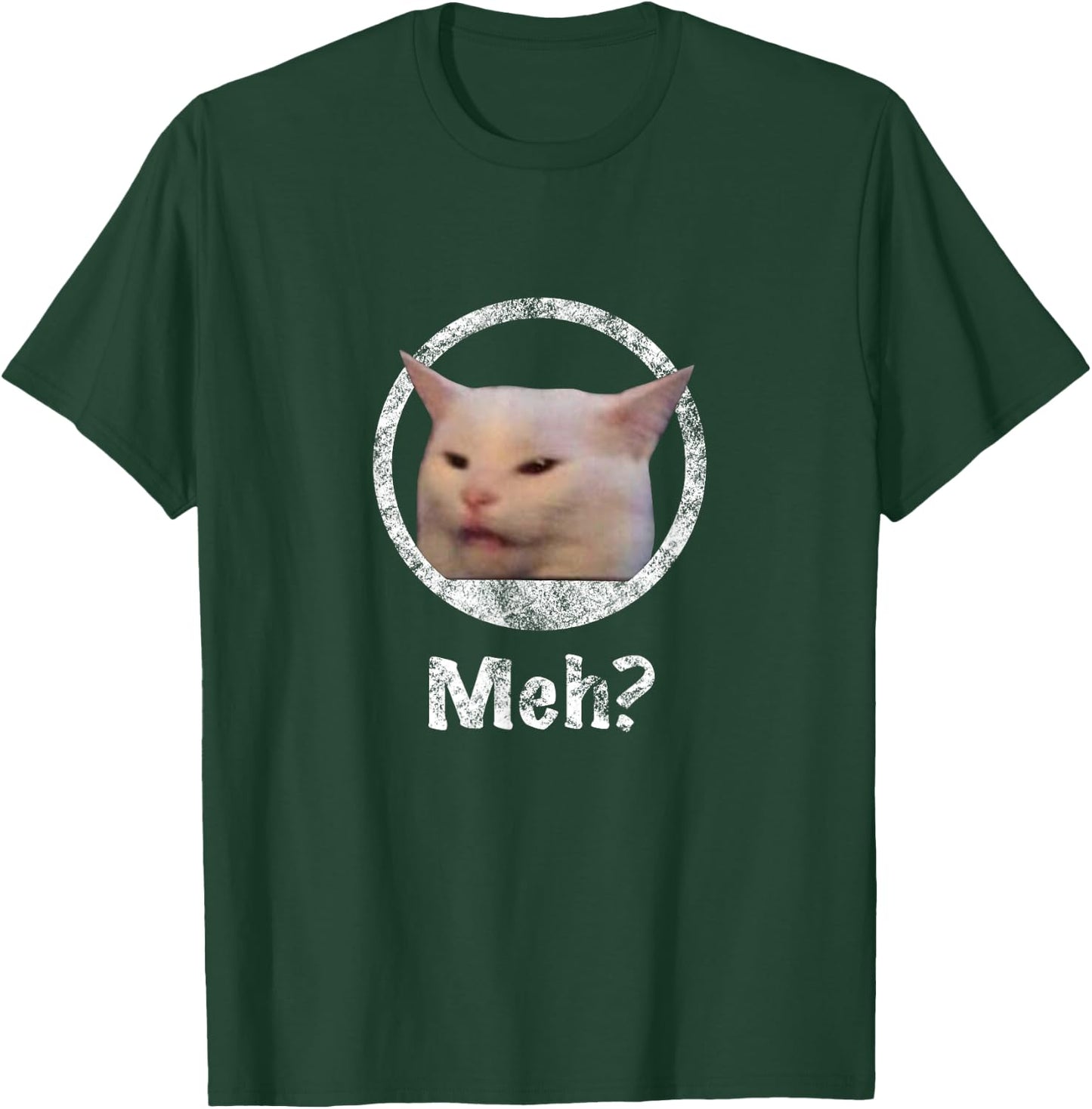 Funny Meme Cat Smudge the Cat Woman Yelling At Cat T-Shirt - T-Shirt | Forest