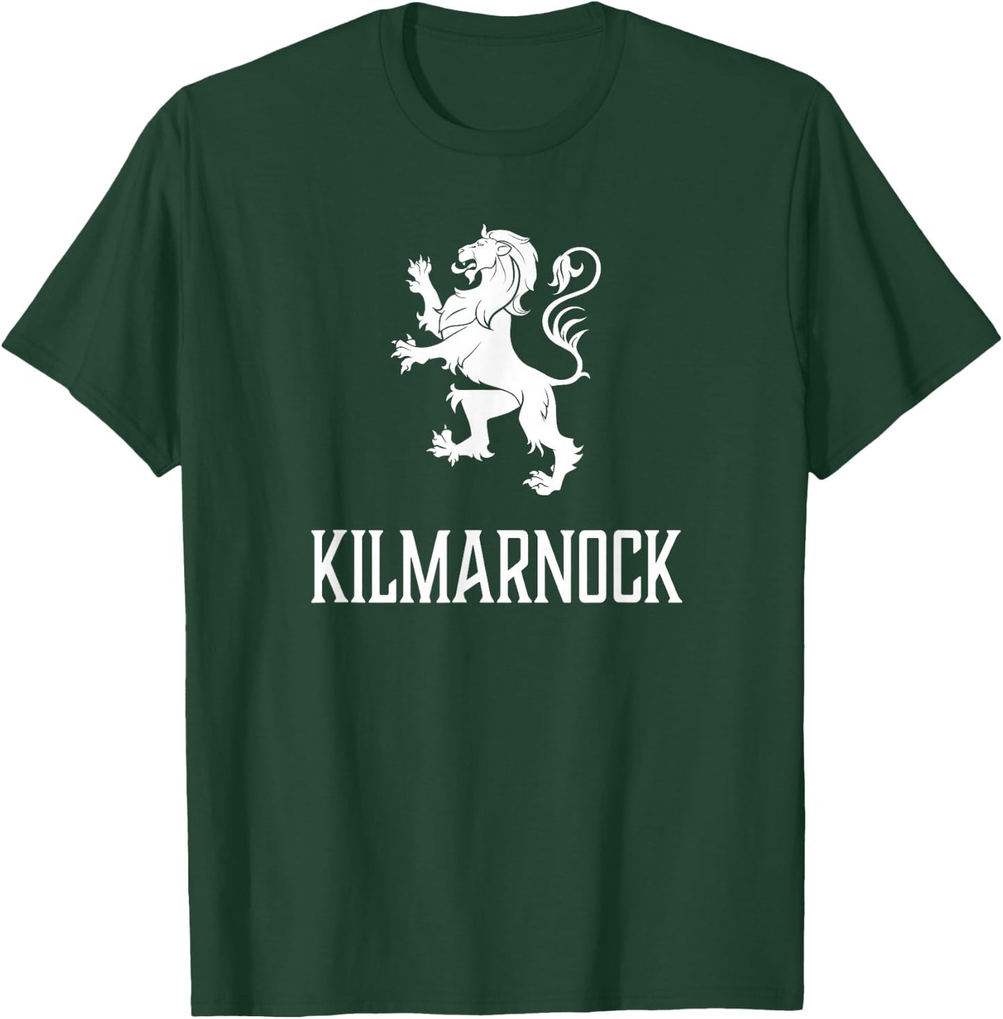 Kilmarnock, Scotland - Scottish Lion, Gaelic T-Shirt - T-Shirt | Forest