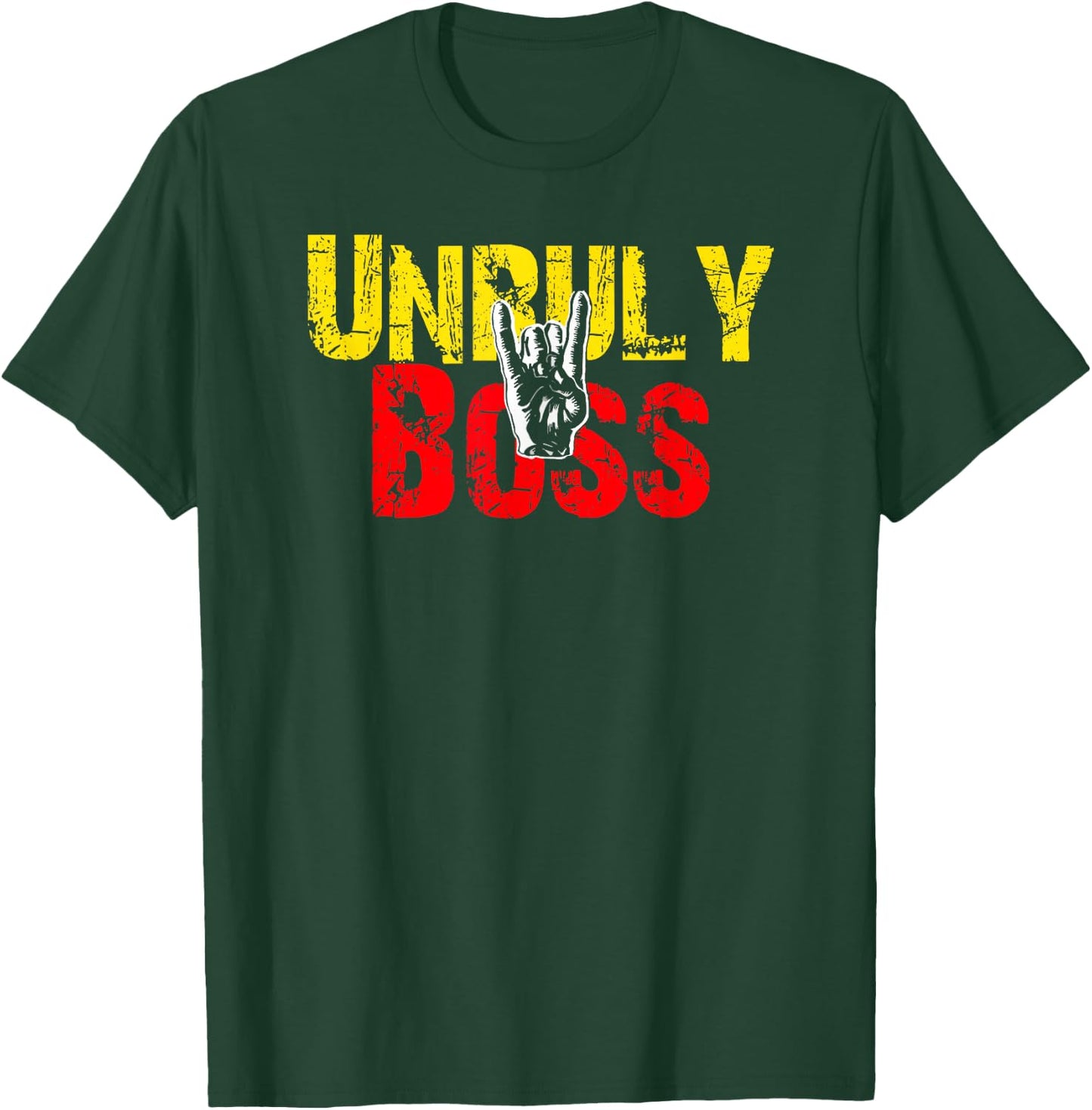 Unruly Boss Jamaica! Jamaican Dancehall Fan T-Shirt - T-Shirt | Forest