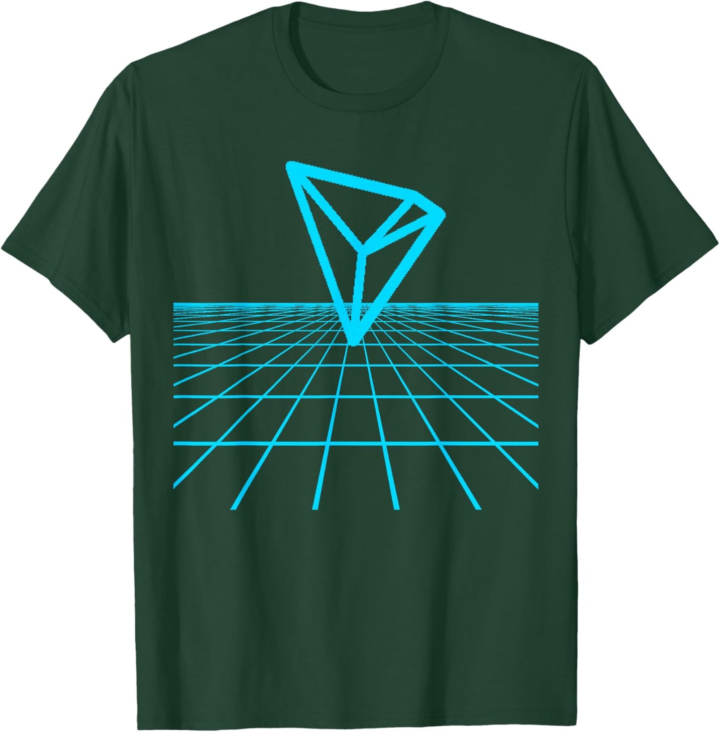 Tron Crypto Shirts and Apparel Tron Movie Theme Men's Classic Black Small Classic Fit Short Sleeve T-Shirt - T-Shirt | Forest