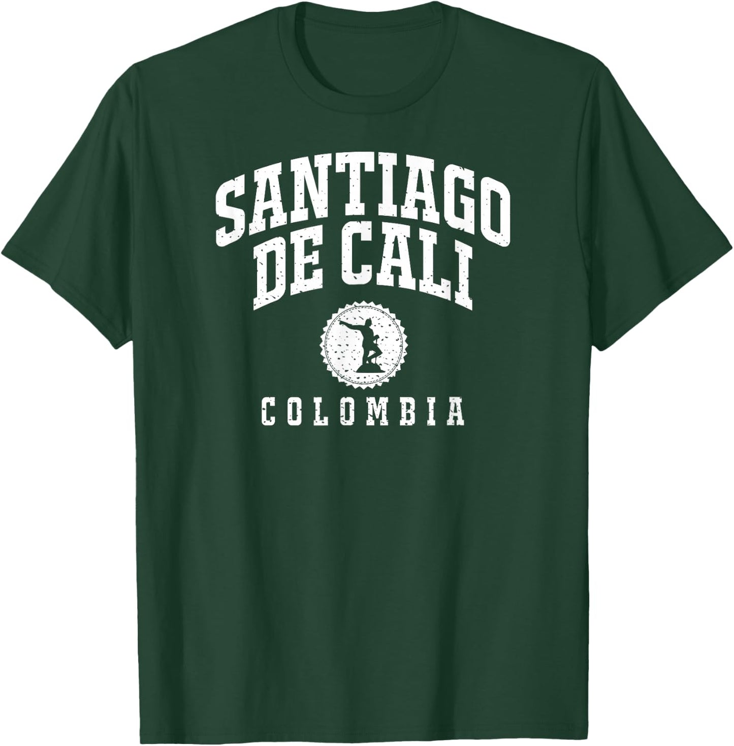 Santiago de Cali Es Colombia From Cholao And America De Cali T-Shirt - T-Shirt | Forest