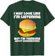 I'm Not Listening I'm Thinking About Cheeseburgers Funny T-Shirt - T-Shirt | Forest