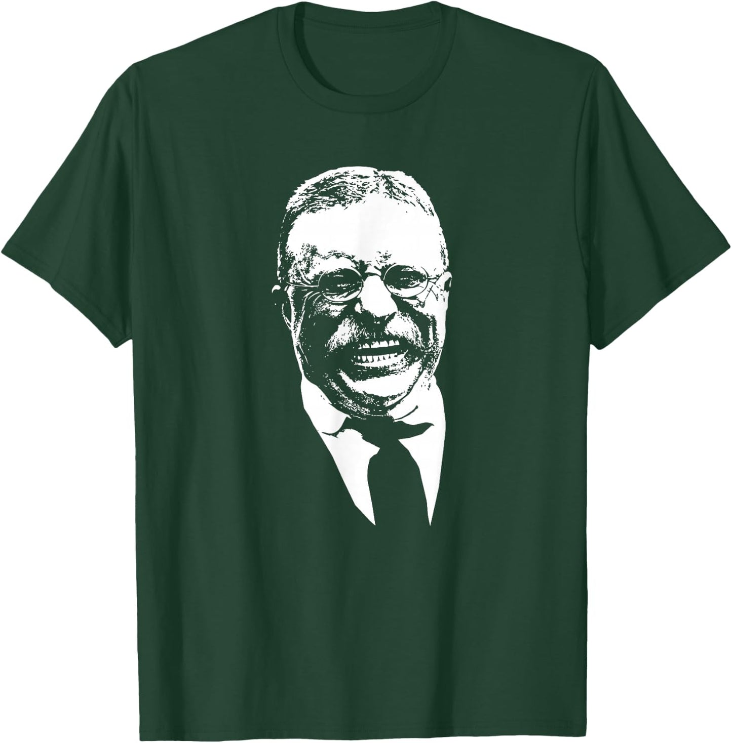 Smiling Teddy Roosevelt T-Shirt - T-Shirt | Forest
