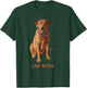 Lab Mom Fox Red Labrador Retriever Dog Lover Gift T-Shirt - T-Shirt | Forest