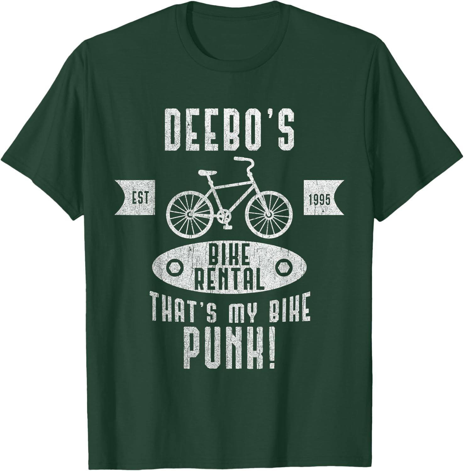 Deebo's Bike Rental T-Shirt - T-Shirt | Forest