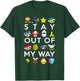 Nintendo Mario Kart Stay Out Of My Way Graphic T-Shirt - T-Shirt | Forest