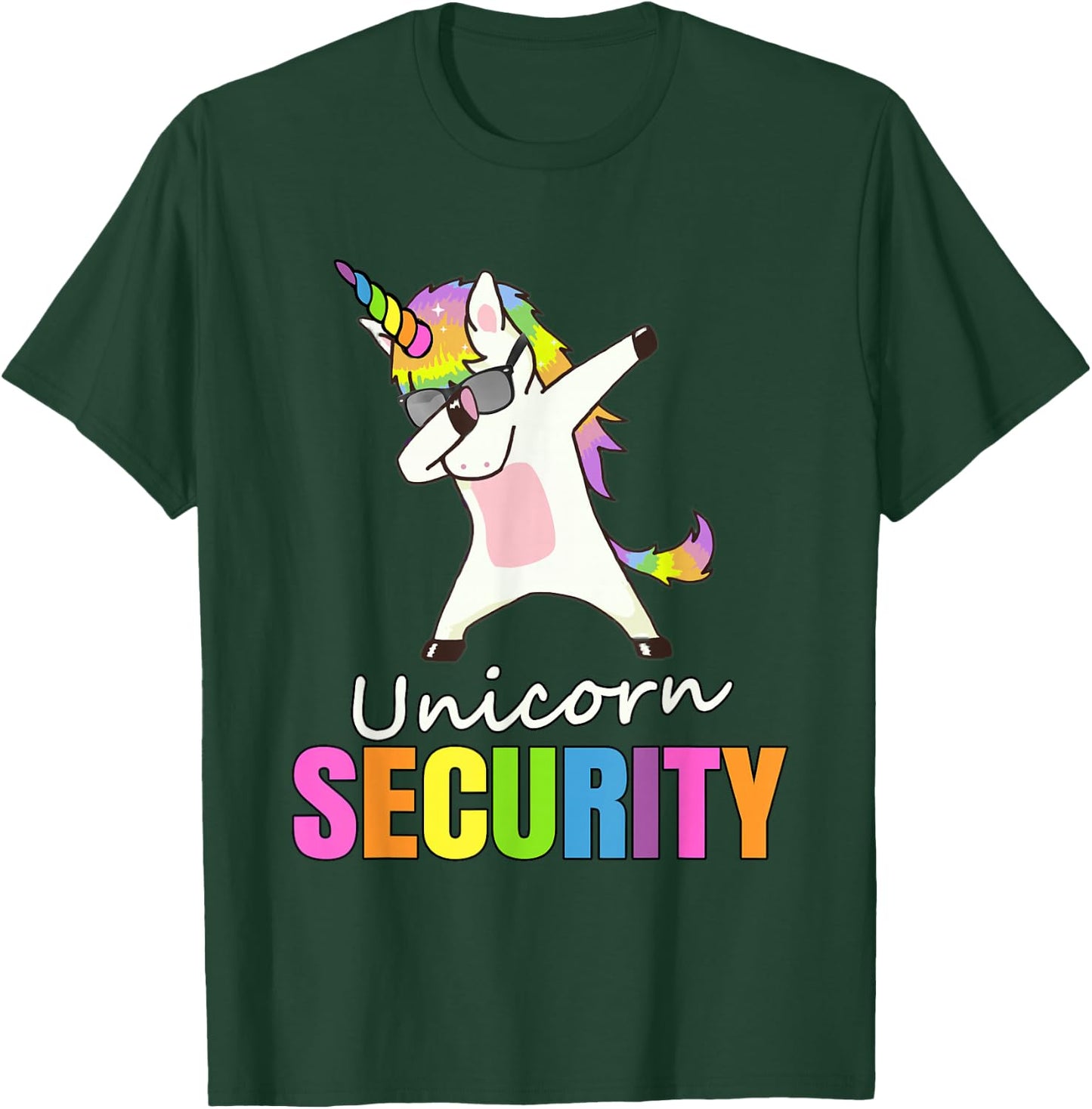 Unicorn Security T-Shirt - T-Shirt | Forest
