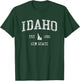 Idaho Vintage Sports Design Idahoan T-Shirt - T-Shirt | Forest