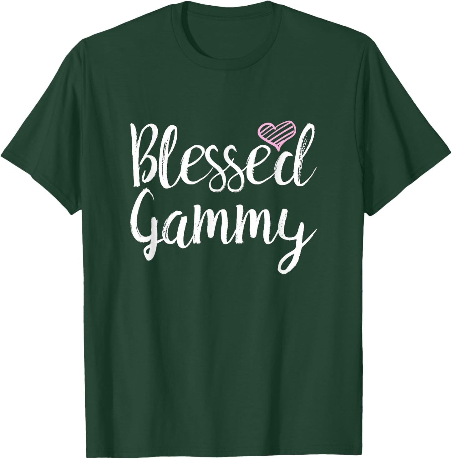 Blessed Gammy - Grandma Gifts T-Shirt - T-Shirt | Forest