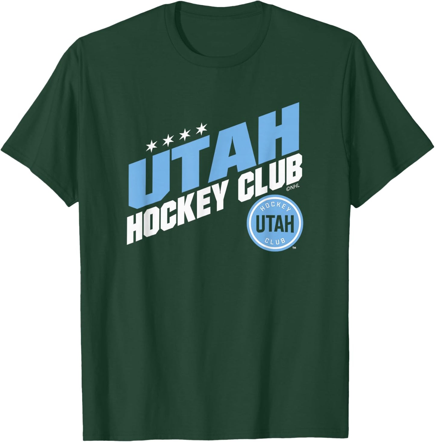 Utah Hockey Club Fuel Black Officially Licensed T-Shirt - T-Shirt | Forest
