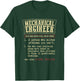 Mechanical Engineer Funny Dictionary Definition Small T-Shirt - T-Shirt | Forest