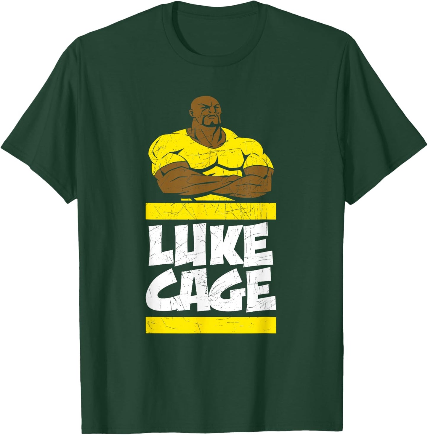 Marvel The Defenders Luke Cage Name T-Shirt - T-Shirt | Forest