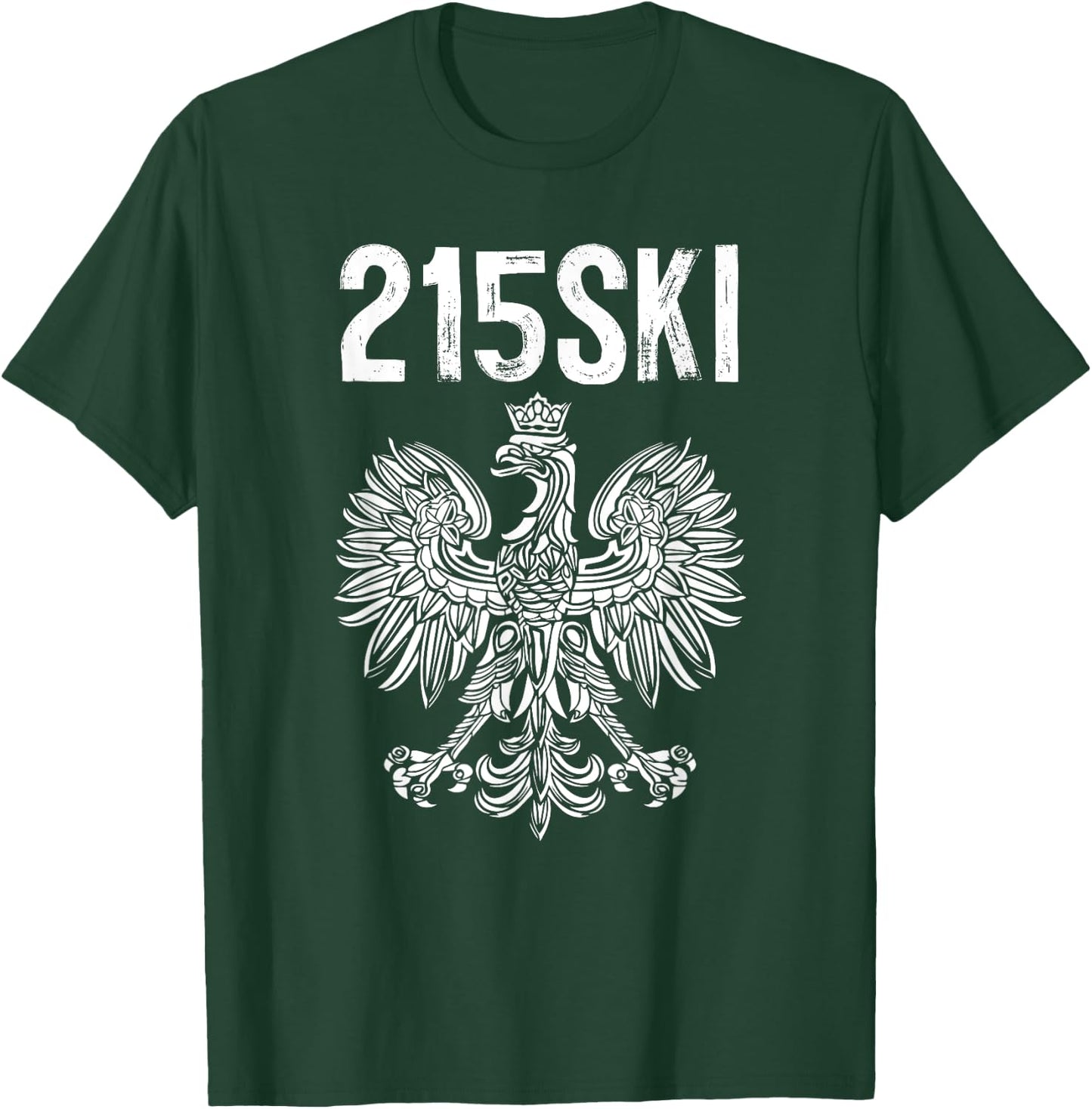 215SKI Philadelphia Polish Pride Dyngus Day T-Shirt - T-Shirt | Forest
