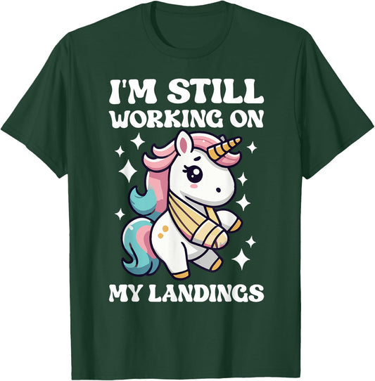 Broken Wrist Surgery Recovery Unicorn Broken Wrist Recovery T-Shirt - T-Shirt | Forest