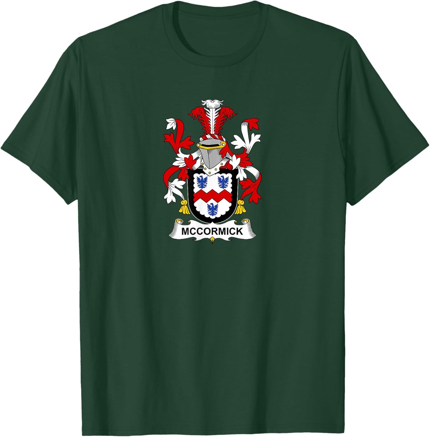 McCormick Coat of Arms - Family Crest Shirt T-Shirt - T-Shirt | Forest