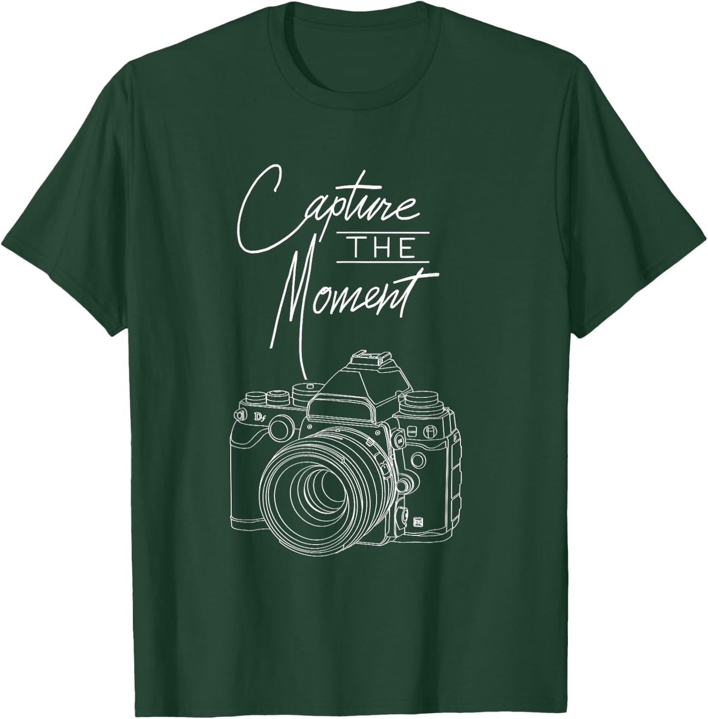 Capture The Moment Camera Photography Shirt for Photographer T-Shirt - T-Shirt | Forest