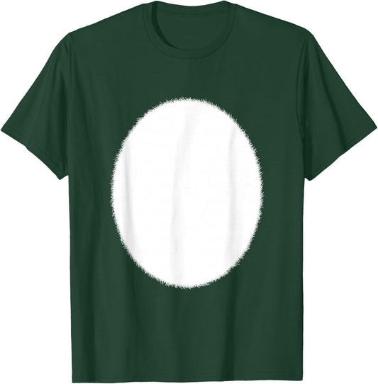 White Tummy Belly Cat Bunny Rabbit Deer Cosplay Costume T-Shirt - T-Shirt | Forest