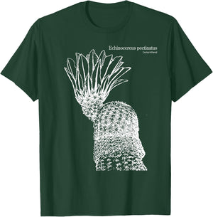Echinocereus pectinatus Cactus Infrared succulent nature T-Shirt - T-Shirt | Forest
