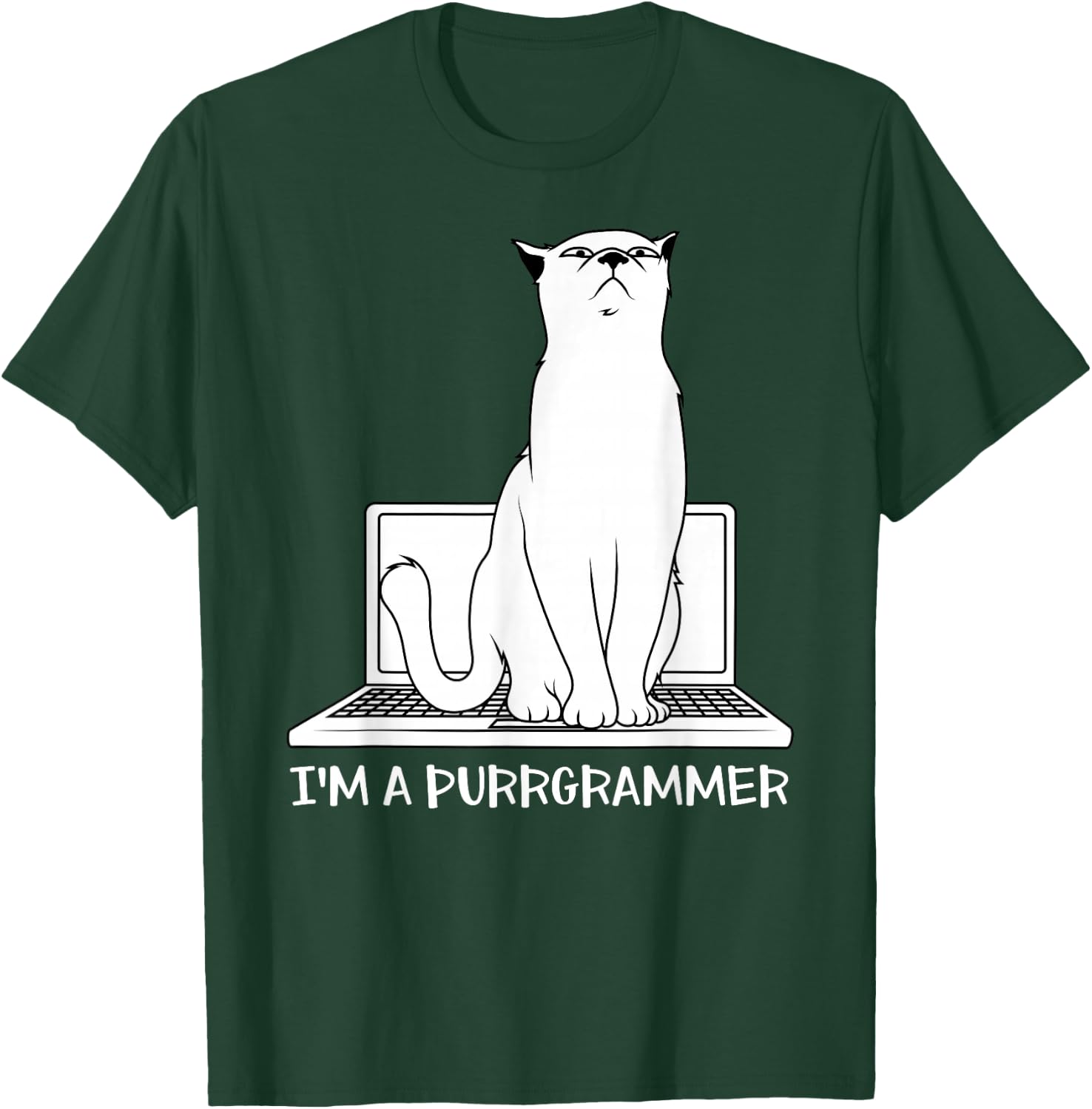 Developer Computer Science - Software Engineer Programmer T-Shirt - T-Shirt | Forest