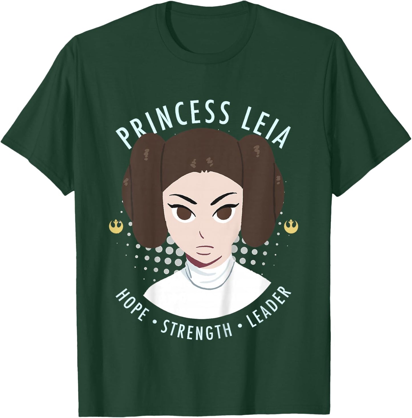 Kids Star Wars Galaxy Of Adventures Princess Leia G1 T-Shirt - T-Shirt | Forest