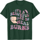 BICU Burn ICU Nurse Groovy Intensive Care Unit Nurses T-Shirt - T-Shirt | Forest