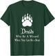 Druids Why Be A Wizard When You Can Be A Bear T-Shirt - T-Shirt | Forest