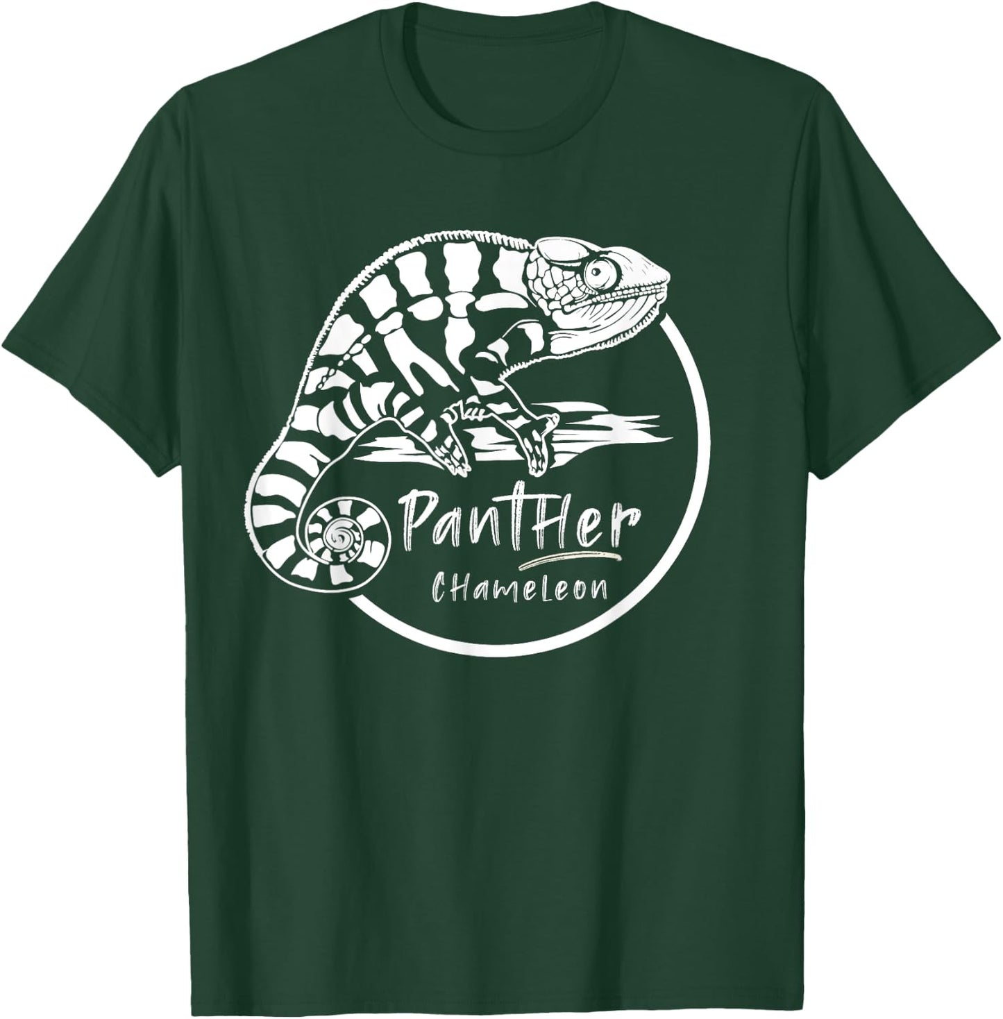 Panther Chameleon Reptile Keepers Lizard T-Shirt - T-Shirt | Forest