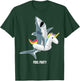 Pool Party Unicorn Float Funny Shark Lover Gift Kids T-Shirt - T-Shirt | Forest