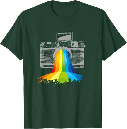 Photography Artist Camera Art Photographer Gift T-Shirt - T-Shirt | Forest