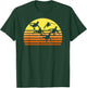 Duck Whisperer Fall Hunter Retro Sun Ducks Autumn Sky Gift T-Shirt - T-Shirt | Forest
