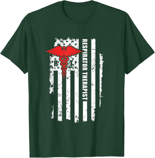 Respirator Therapist CNA Certified Nursing Assistant gift T-Shirt - T-Shirt | Forest