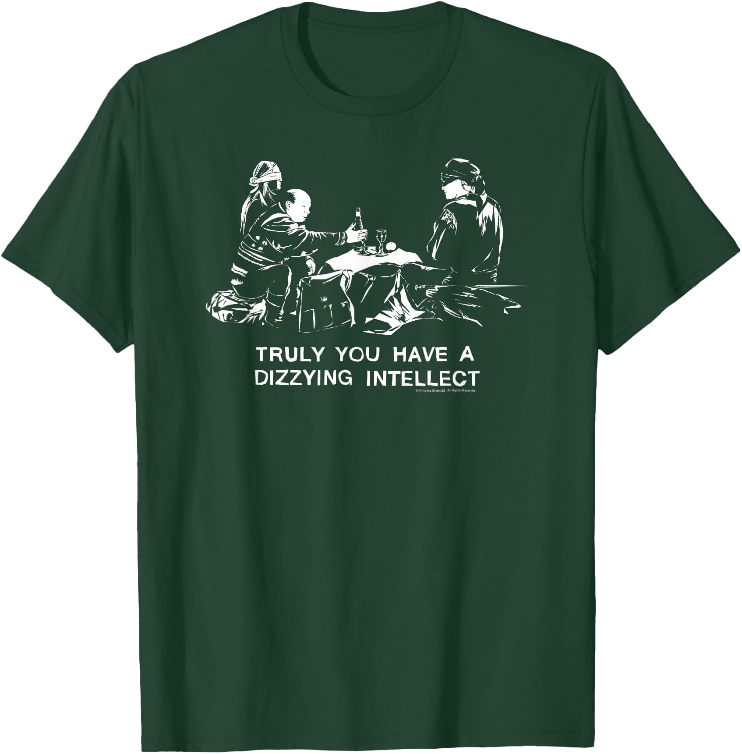 The Princess Bride Dizzying Intellect Small T-Shirt - T-Shirt | Forest