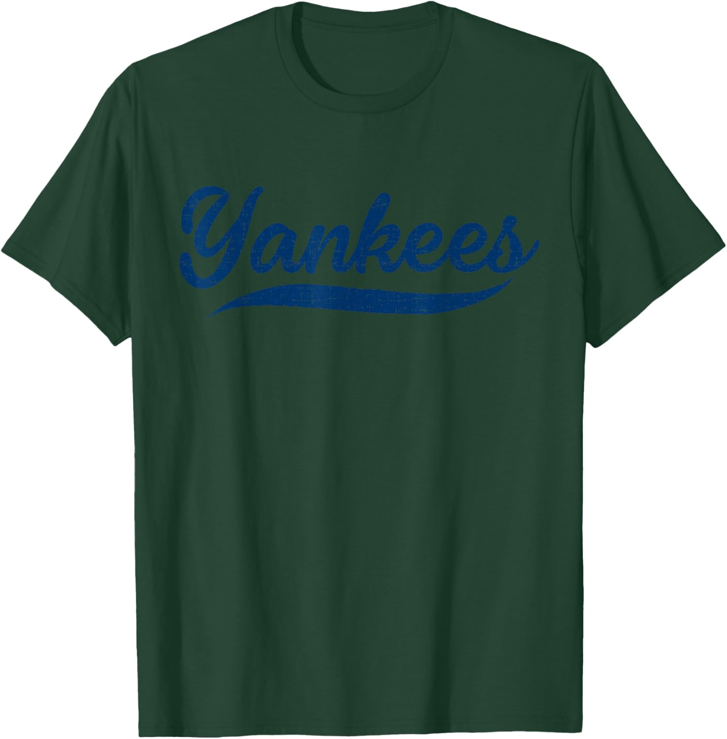Yankees Vintage Retro Style , Classic 70s & 80s Yankees T-Shirt - T-Shirt | Forest
