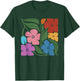 Subtle Pride Gay LGBT Month Floral Wildflower Queer Pride T-Shirt - T-Shirt | Forest