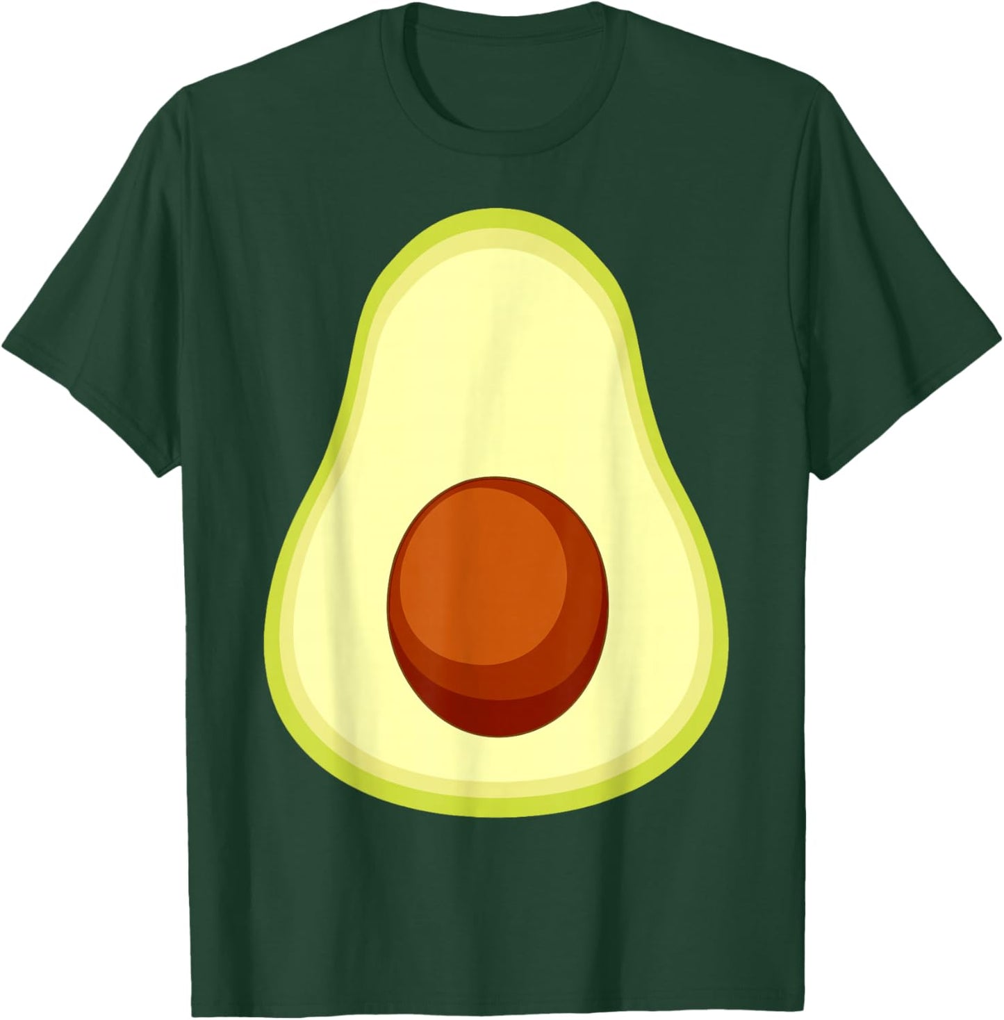 Funny Avocado Costume for Kids and Pregnant Moms Halloween T-Shirt - T-Shirt | Forest