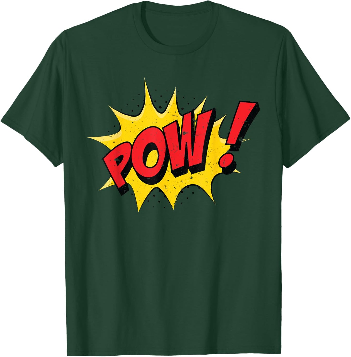 POW! Comic Book Cartoon Funny Pop Art T-Shirt - T-Shirt | Forest