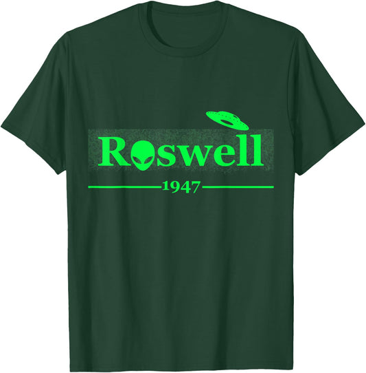 Roswell 1947 Alien UFO New Mexico Believers Gift T-Shirt - T-Shirt | Forest
