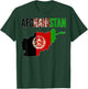 Afghan - Afghanistan Country Map Flag T-Shirt - T-Shirt | Forest