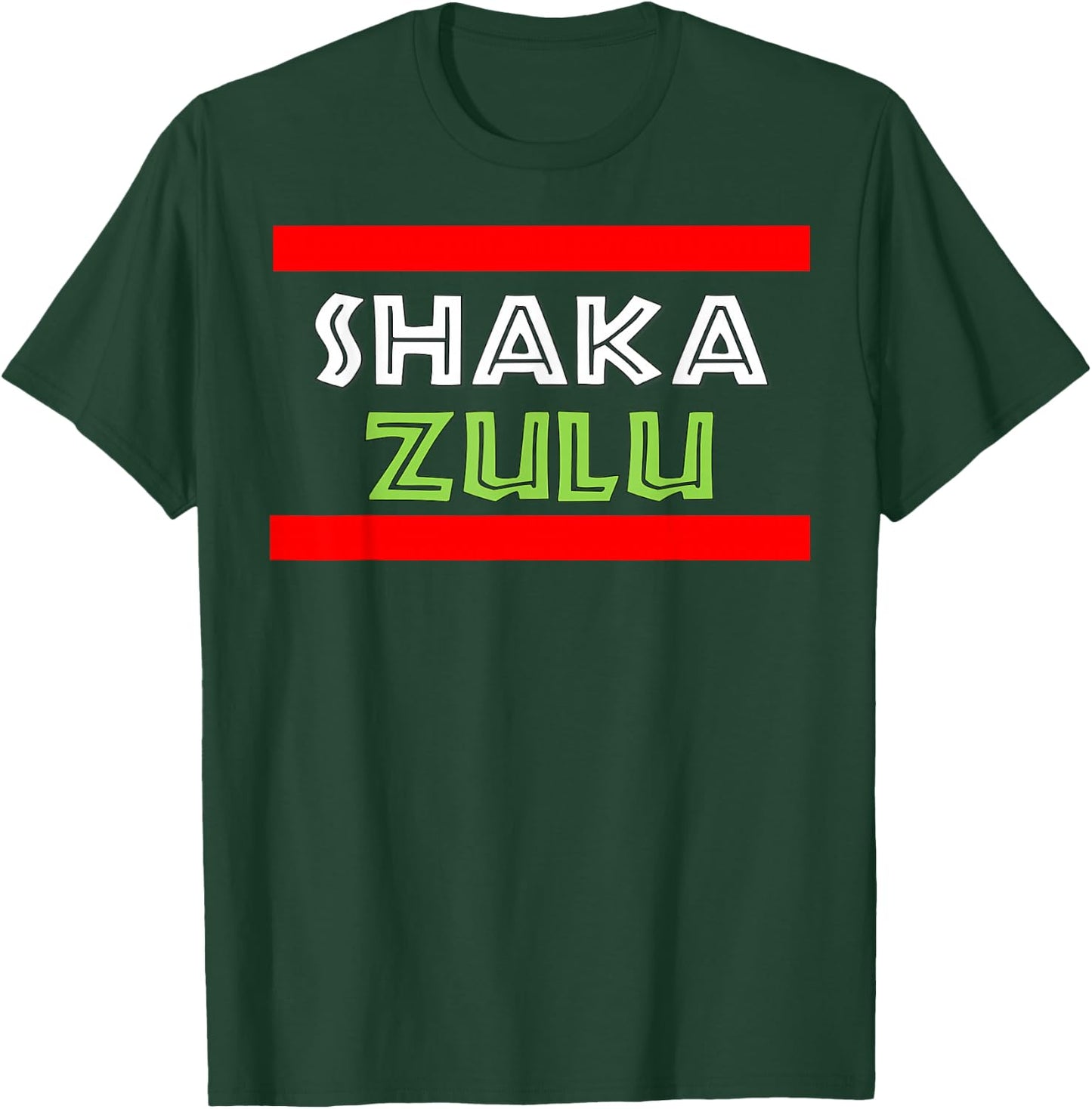Shaka Zulu T-Shirt - T-Shirt | Forest