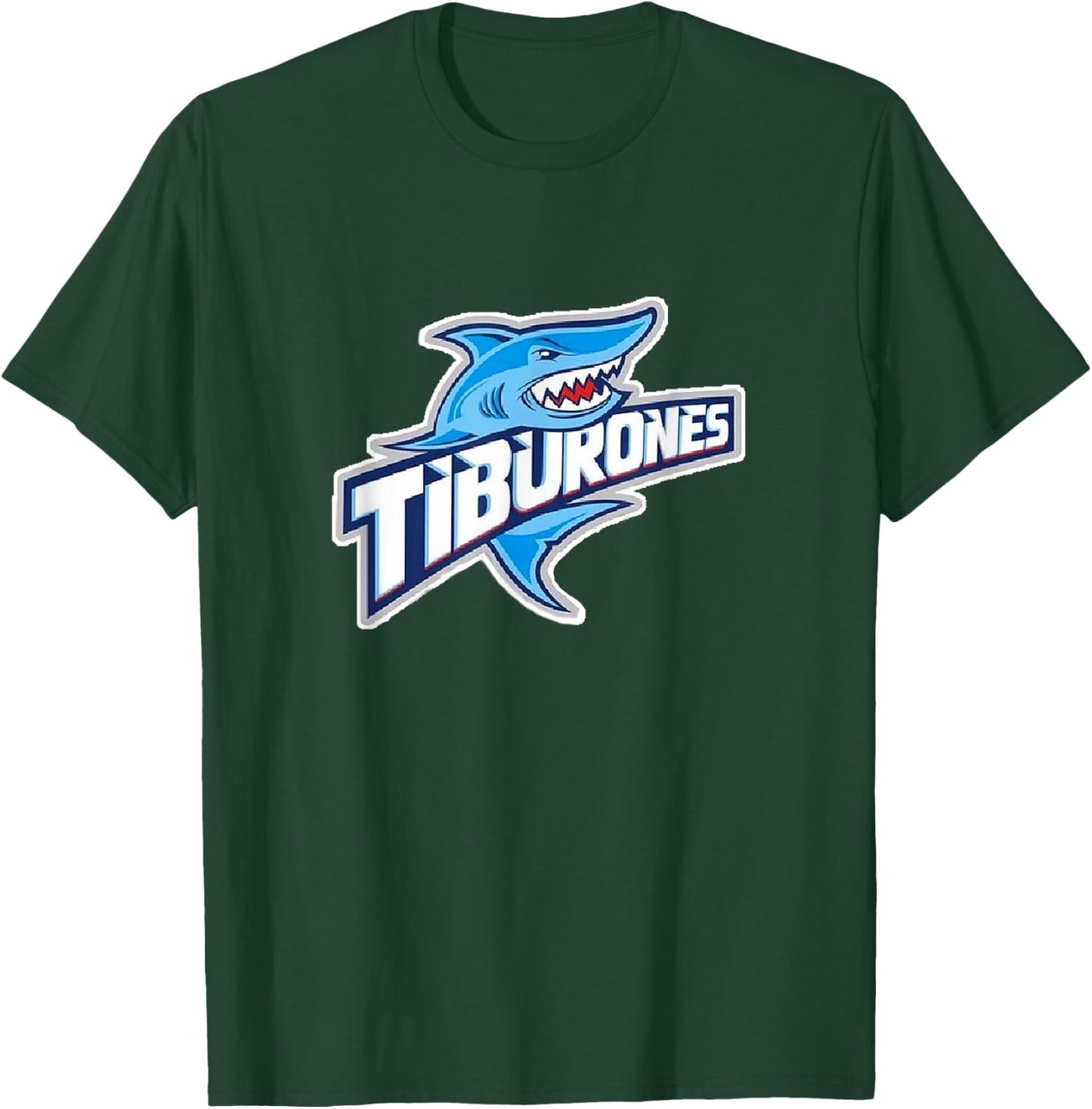 Puerto Penasco Tiburones Rocky Point Sharks Baseball T-Shirt - T-Shirt | Forest
