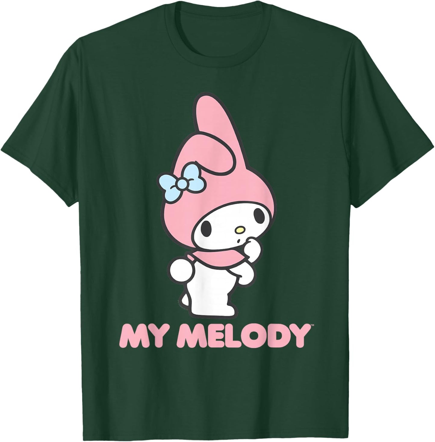 My Melody Backside Logo Shirt T-Shirt - T-Shirt | Forest