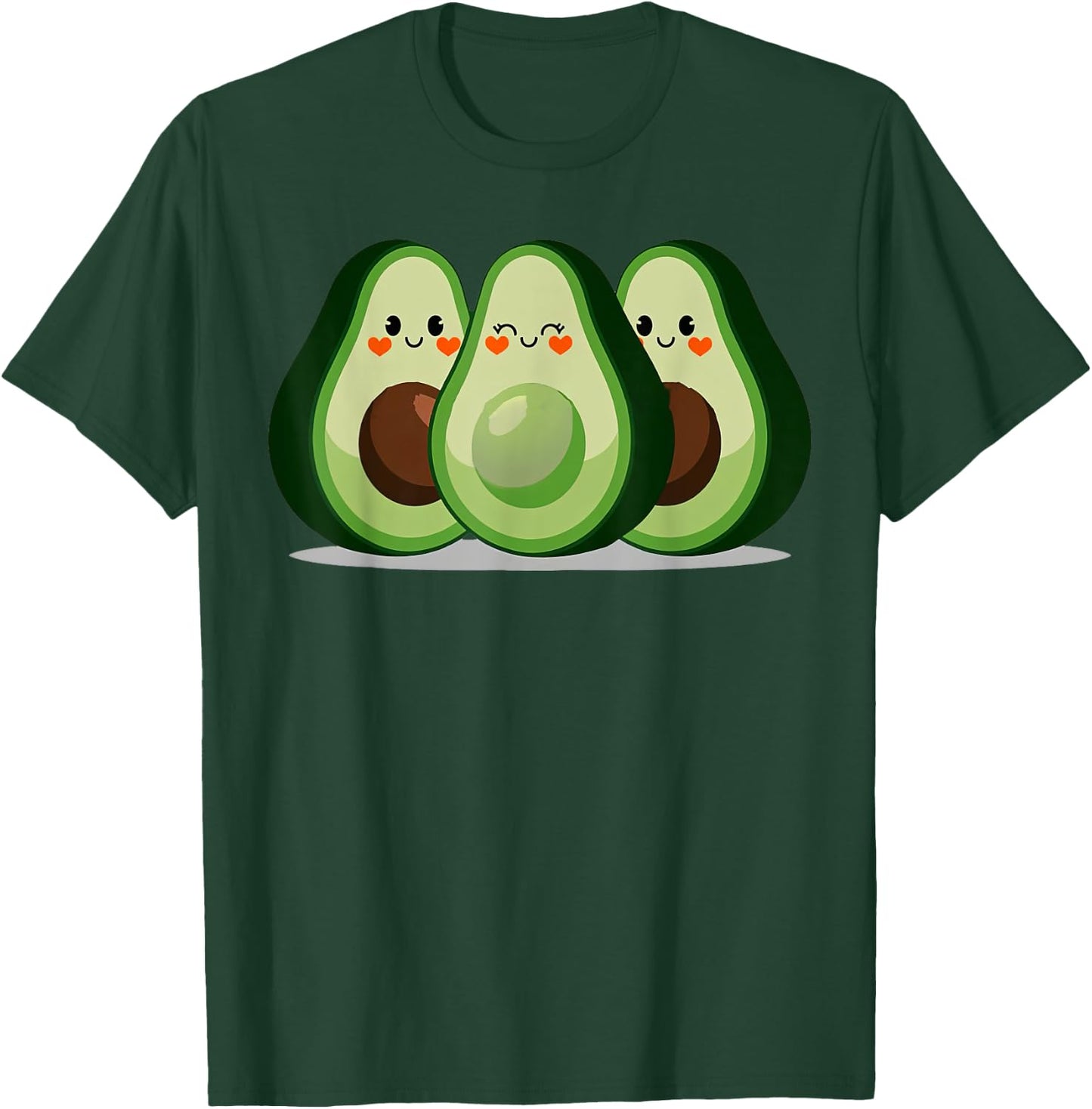 Avocado Threesome T-Shirt - T-Shirt | Forest