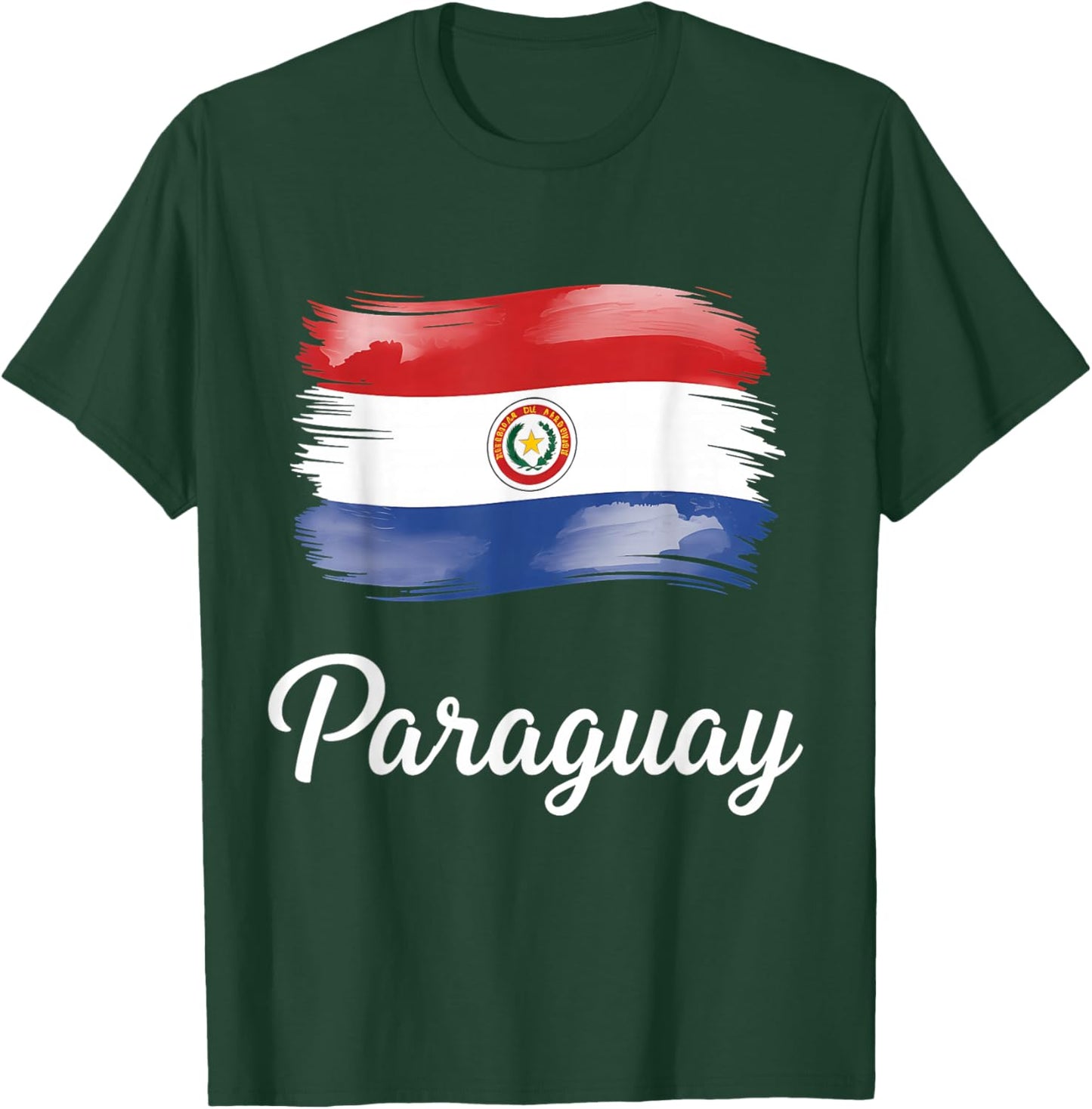 Paraguay Flag Paraguayan Pride T-Shirt - T-Shirt | Forest