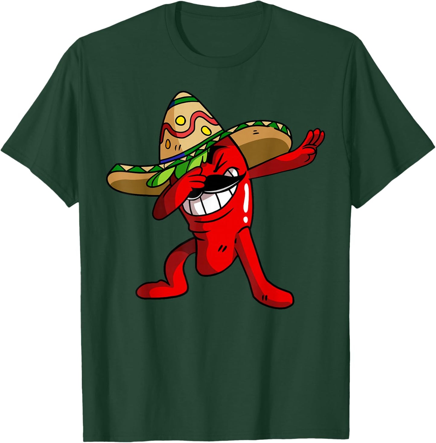 Dabbing Chili Pepper Shirt, Chili Today Hot Tamale T-Shirt - T-Shirt | Forest
