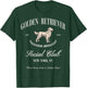 Golden Retriever Social Club Preppy Dog Mom Retro 80s 90s T-Shirt - T-Shirt | Forest
