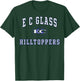 E C Glass High School Hilltoppers C1 T-Shirt - T-Shirt | Forest