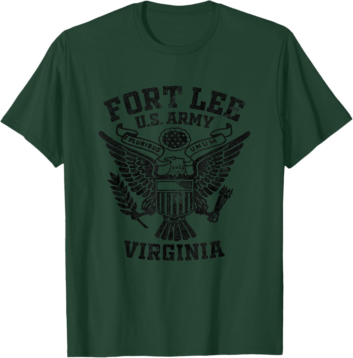 Fort Lee US Military Base Virginia VA Ft Lee Veteran Gifts T-Shirt - T-Shirt | Forest