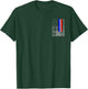 Fireman Police EMT/First Responder Flag T-Shirt - T-Shirt | Forest