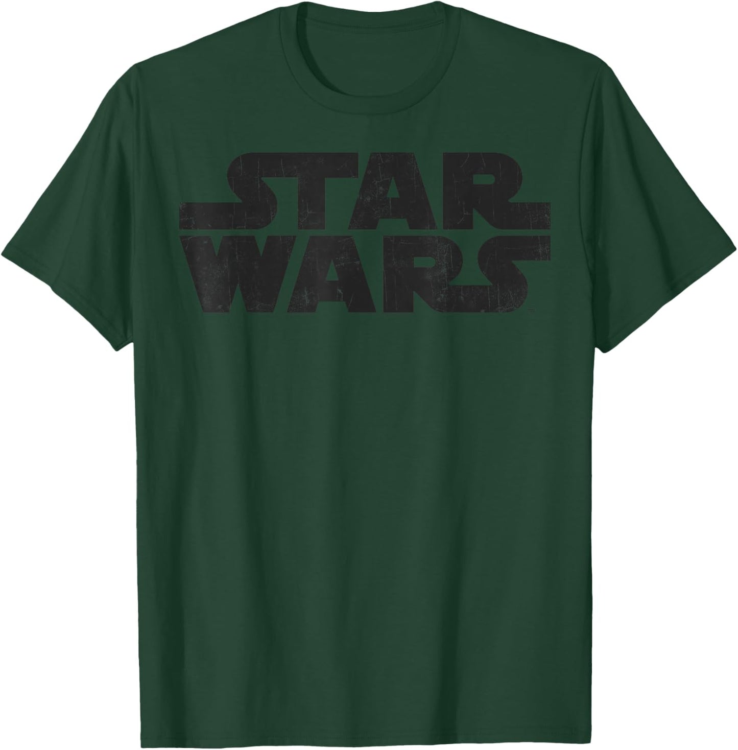 Star Wars Vintage Distressed Movie Logo T-Shirt - T-Shirt | Forest